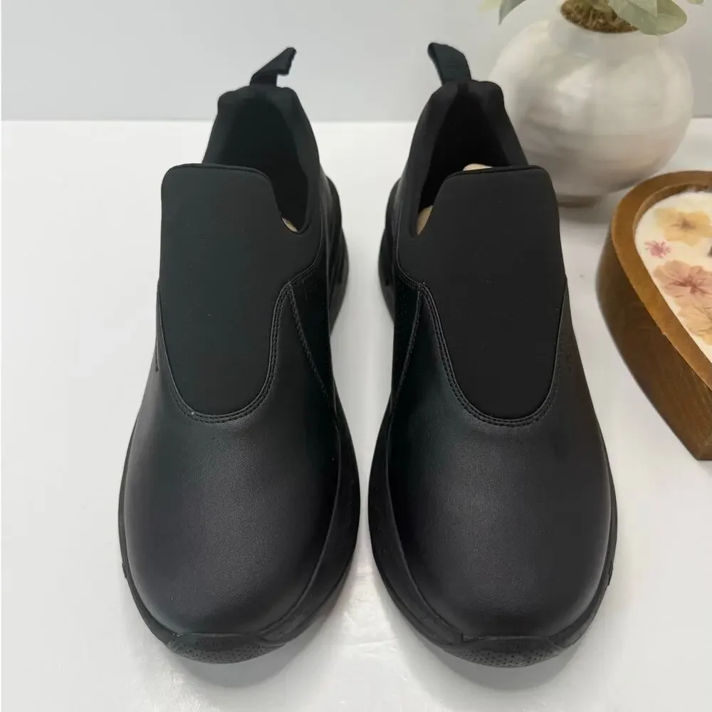 Clove Ona Slip On Sneaker Nursing Healthcare Shoes All Black Women's W11/M9.5